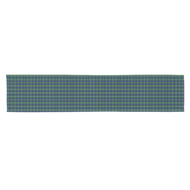 Chemin De Table Court Coureur de Tableau de plaid de tartan de Douglas (Horizontal)