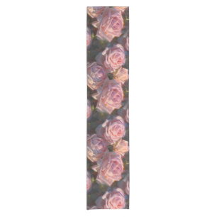 Chemin De Table Court Coureur fait sur commande de Tableau de fleur de
