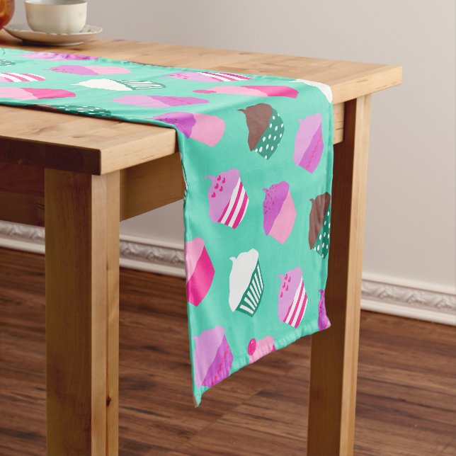 Chemin De Table Court Coussin de table Cupcakes (In Situ)