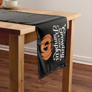 Chemin De Table Court Cultiver un petit citrouille automne grossesse