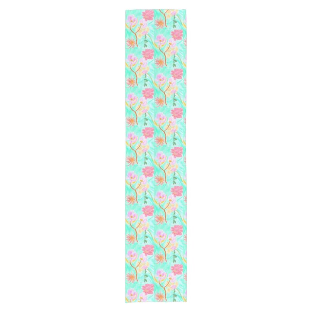 Chemin De Table Court Darling Floral Table Runner, Ariella & Lily Design (Devant)