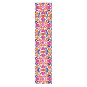 Chemin De Table Court Décor carrelage rose carrelage mexicain