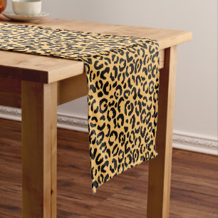 Chemin De Table Court Design classique série Leopard 14