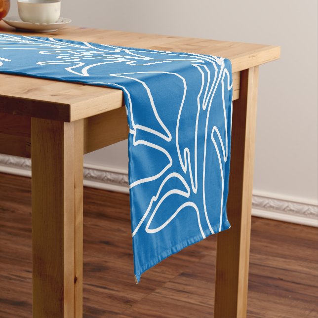 Chemin De Table Court Design floral 32 (In Situ)