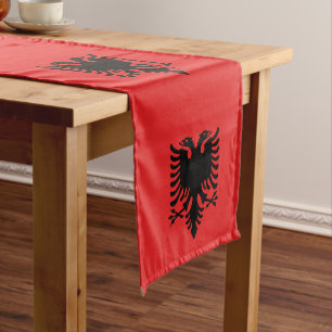 Chemin De Table Court Drapeau albanais & mode albanaise maison / fans de