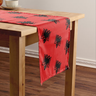 Chemin De Table Court Drapeau albanais & mode albanaise maison / fans de