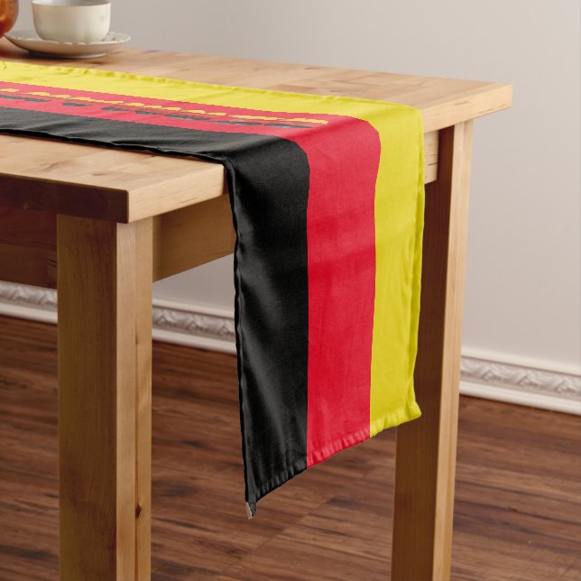Chemin De Table Court Drapeau allemand (In Situ)
