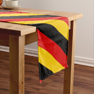 Chemin De Table Court Drapeau allemand & décoration de la maison de vent