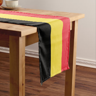 Chemin De Table Court Drapeau belge & Sports décoration de la maison de