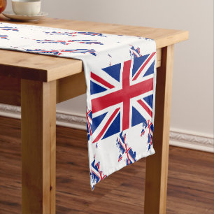 Chemin De Table Court Drapeau britannique UNION JACK patriotique