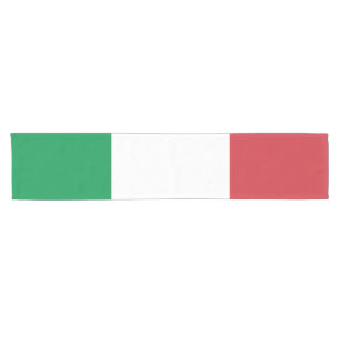 Chemin De Table Court Drapeau de l'Italie