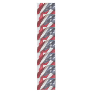 Chemin De Table Court Drapeau des États-Unis