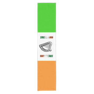 Chemin De Table Court Drapeau irlandais