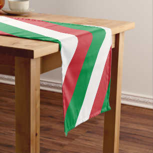 Chemin De Table Court Drapeau italien & Sports décoration de la maison /