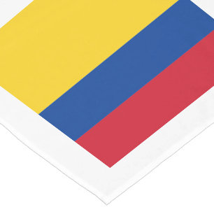 Chemin De Table Court Drapeau : La Colombie