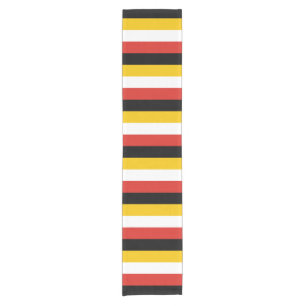 Chemin De Table Court drapeau maryland rayures États-Unis amére s