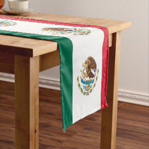 Chemin De Table Court Drapeau mexicain & décoration de la fan house / Me