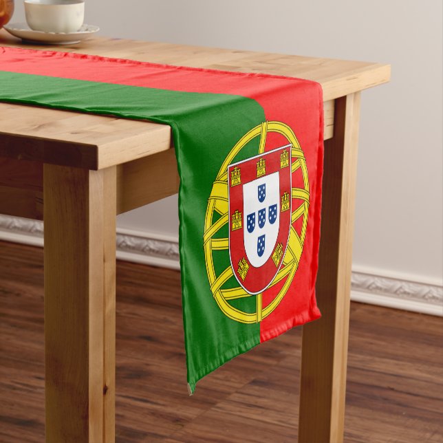 Chemin De Table Court Drapeau portugais & Portugal Cuisine / Coureur de  (In Situ)