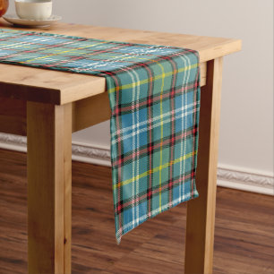 Chemin De Table Court Dunedin New Zealand Tartan Plaid