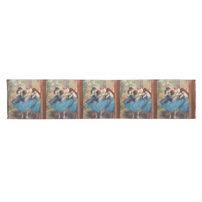 Chemin De Table Court Edgar Degas - Danseuses en bleu (Horizontal)