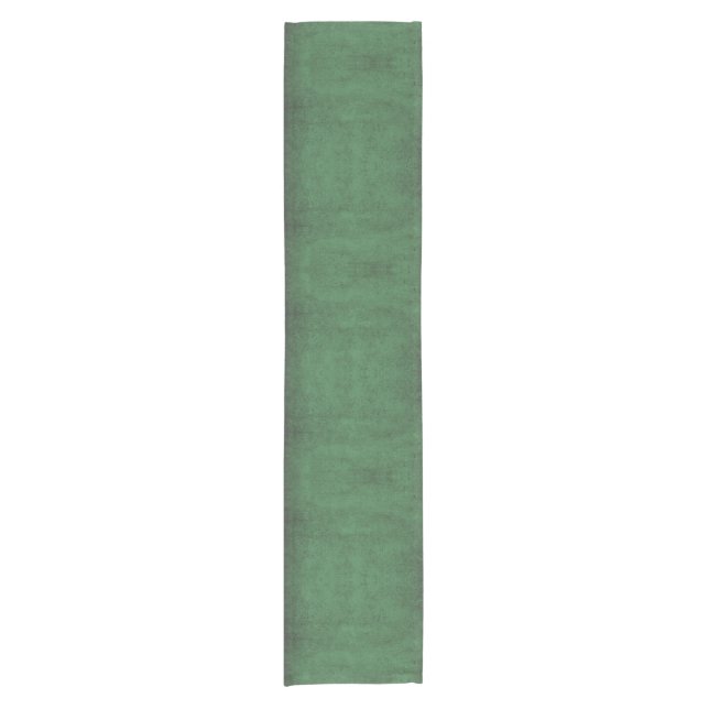 Chemin De Table Court "Emerald Envy Grunge" (Devant)