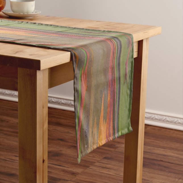 Chemin De Table Court Eucalipto arc-en-ciel - Coureur de table (In Situ)