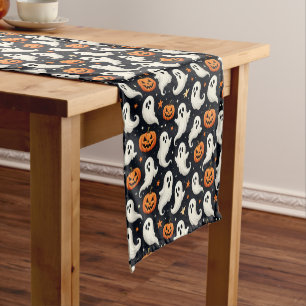 Chemin De Table Court Fantômes et Jack oLanterns