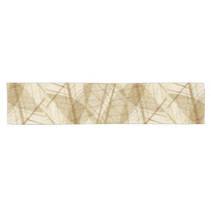Chemin De Table Court Feuille pur rustique de dentelle
