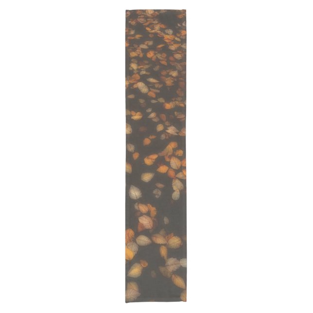 Chemin De Table Court feuilles d'automne (Devant)