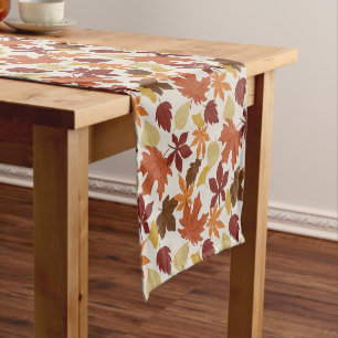 Chemin De Table Court Feuilles d'automne Automnal