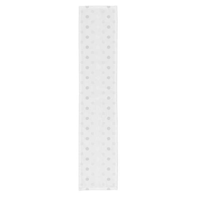 Chemin De Table Court Filets et points (Devant)