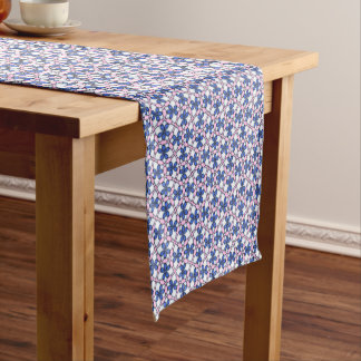 Chemin De Table Court Fleur de Ne m'oubliez pas