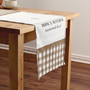 Chemin De Table Court Flickermuse Mocha Mousse Thigh