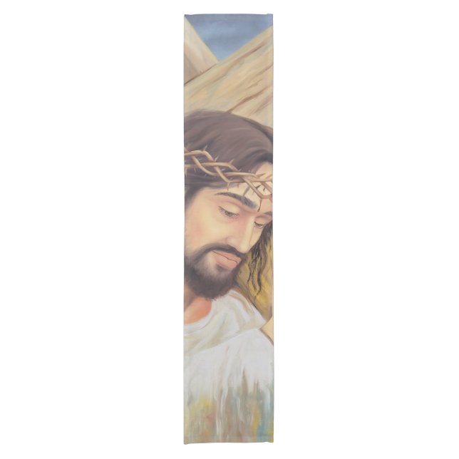 Chemin De Table Court Foi chrétienne Jésus Christ (Devant)