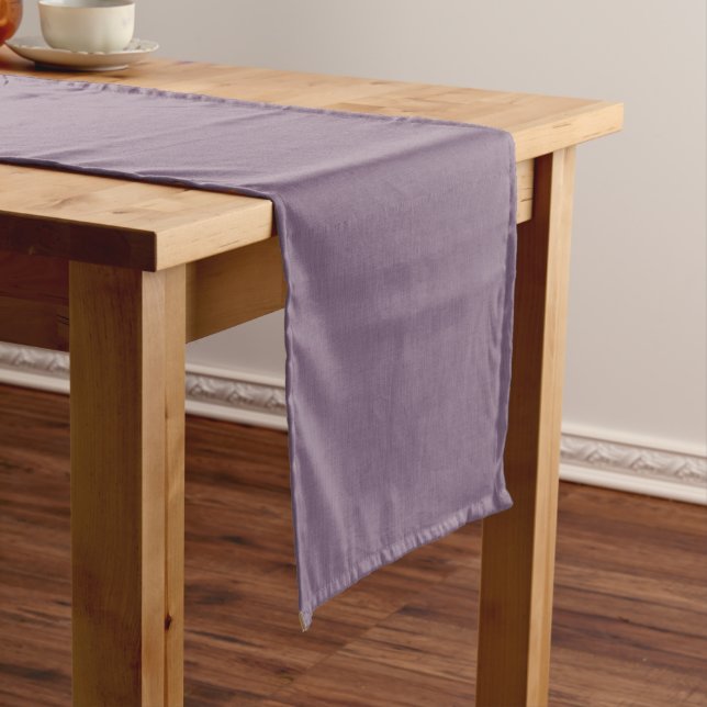 Chemin De Table Court Fond texturé violet calme et simple (In Situ)