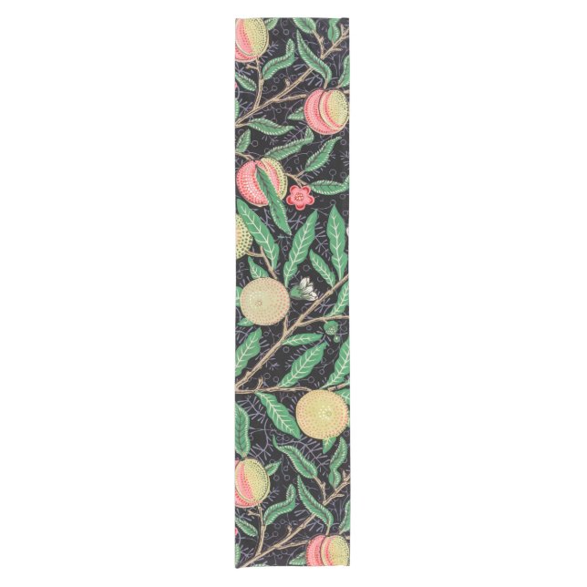 Chemin De Table Court Four Fruit, William Morris (Devant)