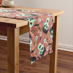 Chemin De Table Court Frankenstein Coureur de table de la fête d'Hallowe