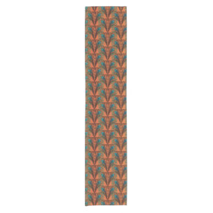 Chemin De Table Court Gatsby Grandes plumes design art déco