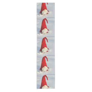 Chemin De Table Court Gnome scandinave de Noël