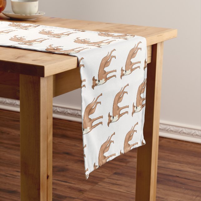 Chemin De Table Court Greyhound dog (In Situ)