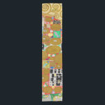 Chemin De Table Court Gustav Klimt Exécution Nouveau Couple<br><div class="desc">Gustav Klimt,  Fulfillment 1910-1911 Couple Art Nouveau avec la signature de Klimt design tourbillonnant et belle peinture or.</div>