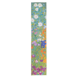 Chemin De Table Court Gustav Klimt - Jardin des fleurs