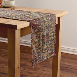Chemin De Table Court HAMbyWG 14" x 721 Table Runner - Perse