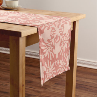 Chemin De Table Court Hawaiian Quilt Honu ( sea turtle )