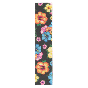 Chemin De Table Court Hibiscus tropical