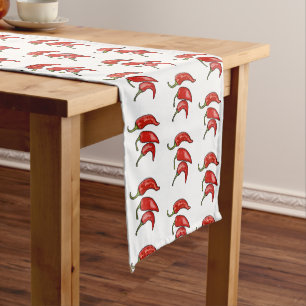 Chemin De Table Court Illustration de chili