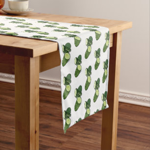 Chemin De Table Court Illustration de combre