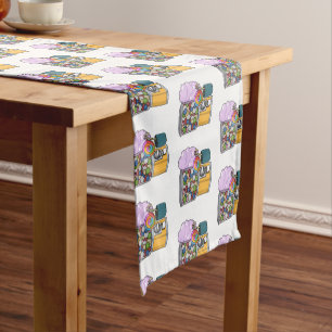 Chemin De Table Court Illustration de dessin de bonbon