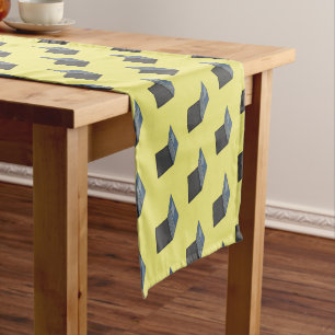 Chemin De Table Court Illustration de dessin sur ordinateur portable