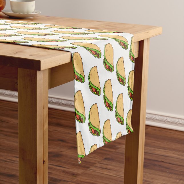 Chemin De Table Court Illustration de dessin sur Taco (In Situ)